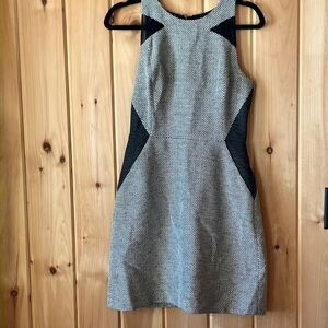 Elegant Black and White Women's Dress